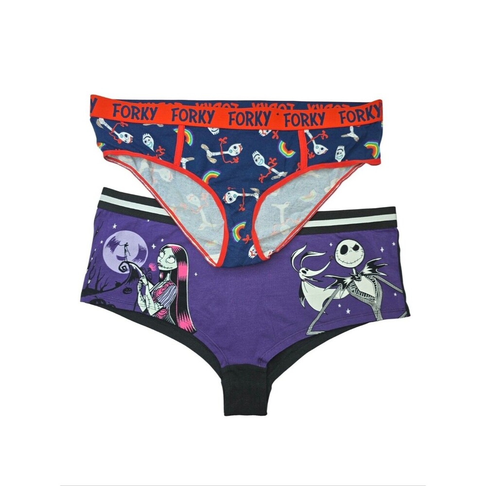 2 Pair Torrid 1 Panties Nightmare Before Christmas & Toy Story 3952-